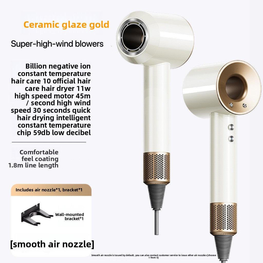 Hair dryer with constant temperature for hair care
